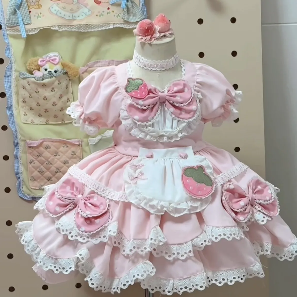 Summer Gauze Clothing - Baby Girl Summer Shiny Pink Sweet