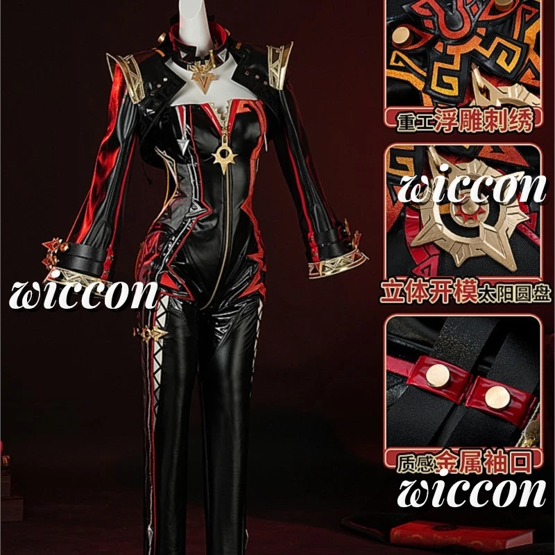Romper Playsuit Women - CosplayGenshin Impact Mavuika Cosplay Costume Pyro