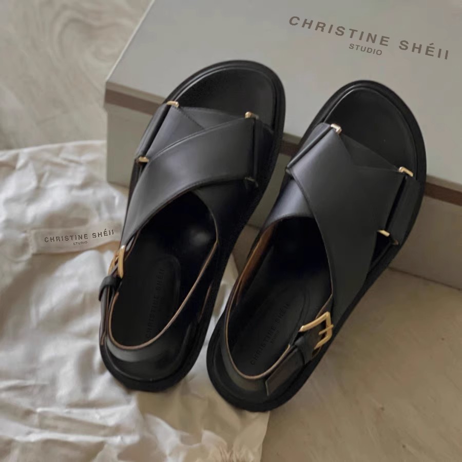 Summer Clothing Modest - Summer Women Sheepskin Cross Strap Open