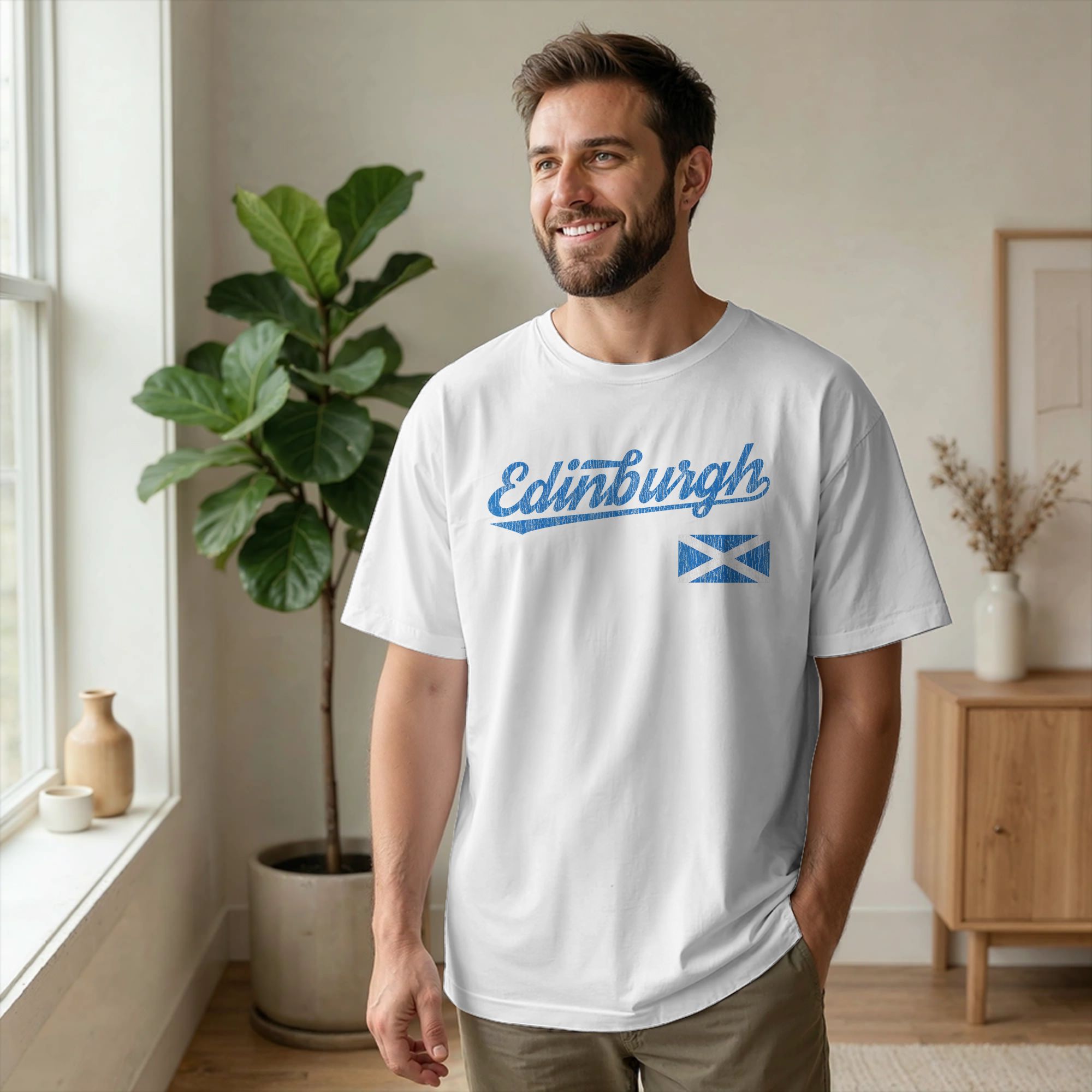 Summer Clothing Edinburgh - Men Edinburgh Scotland United Kingdom T