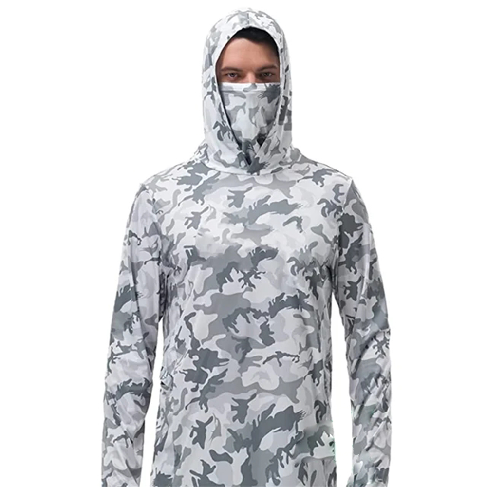 Summer Clothing Trends - Summer Fishing Hoodies Men Jersey camouflage