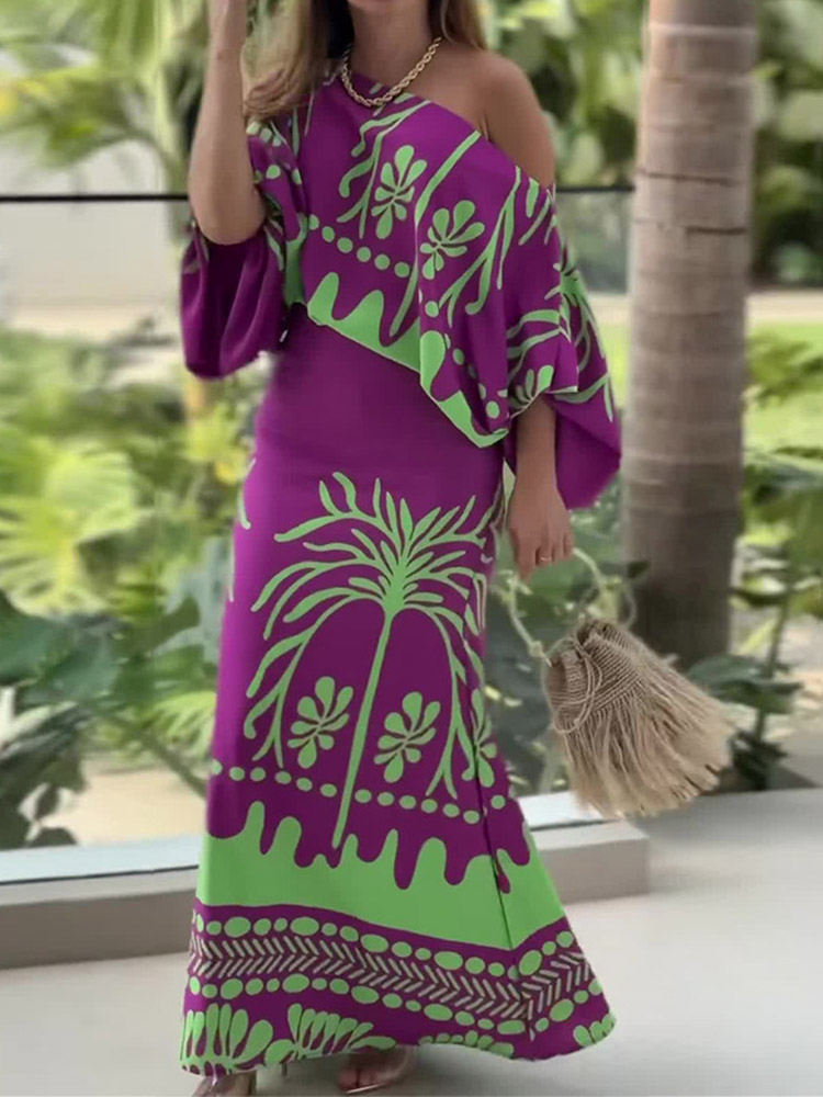 Summer Clothing Set For Girls - Sexy Women Print Two Piece Sets