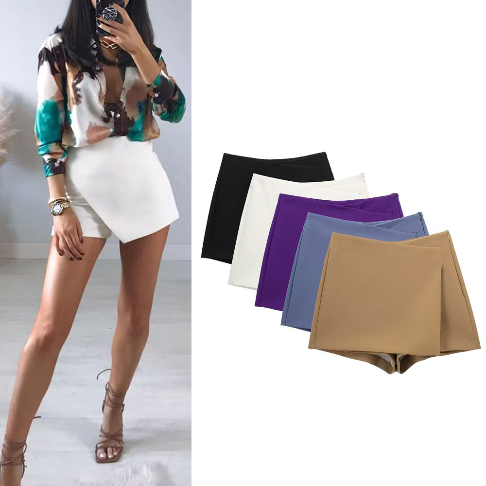 Summer Zara - MUJER Skort for Women High waist