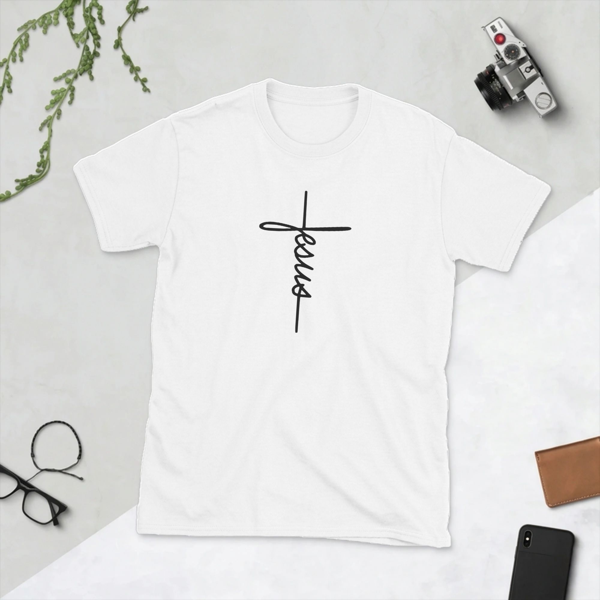 Men T-Shirts Jesus Name as a C - Summer Clothing Name ulasan dan harga