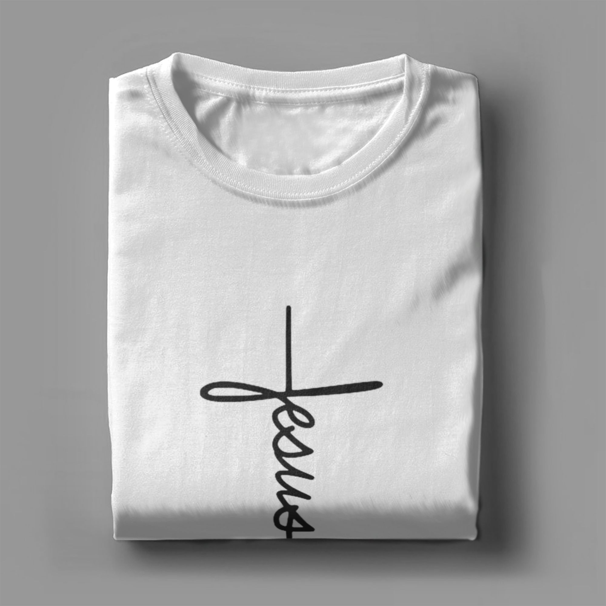 Men T-Shirts Jesus Name as a C - Summer Clothing Name ulasan dan harga