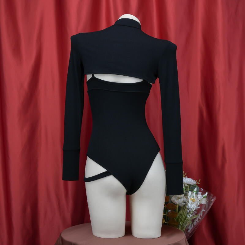 Anime Gothic  Hollow Out Sleev - Romper Playsuit Women ulasan dan harga