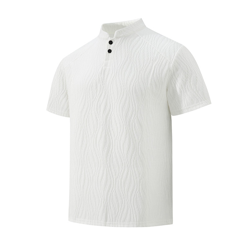 Bark Texture Menswear Clothing - Summer Clothing Cheap ulasan dan harga