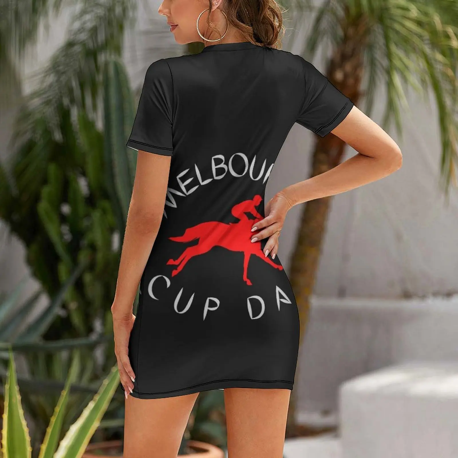 MELBOURNE CUP DAY Short-Sleeve - Summer Clothing Melbourne ulasan dan harga