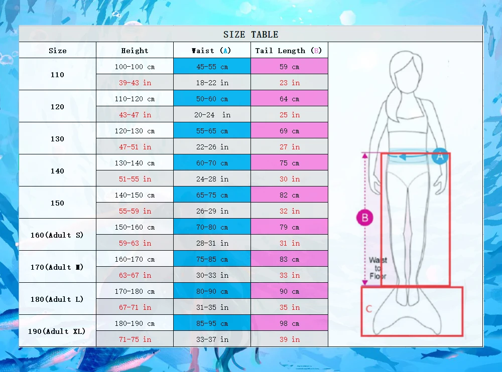 Girls Mermaid Tail Bathing Sui - Summer Clothing Set For Girls ulasan dan harga