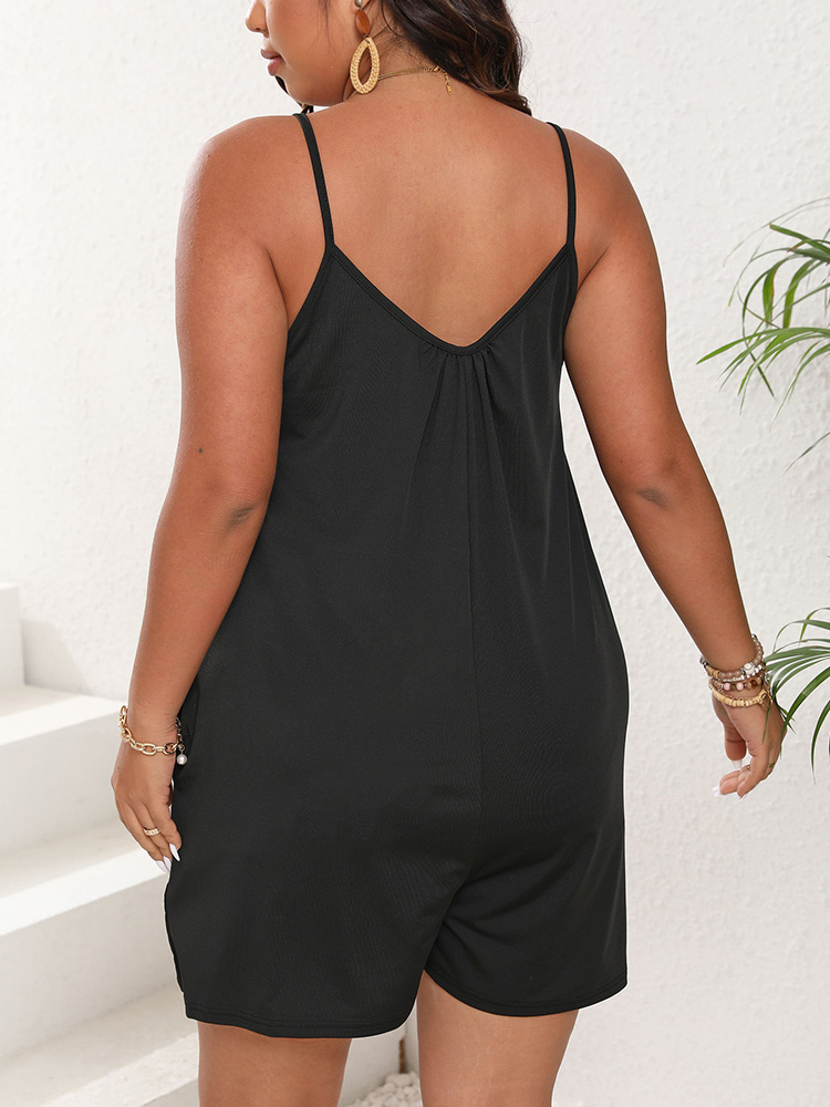 GIBSIE Plus Size Women's Sexy  - Romper Playsuit Women ulasan dan harga
