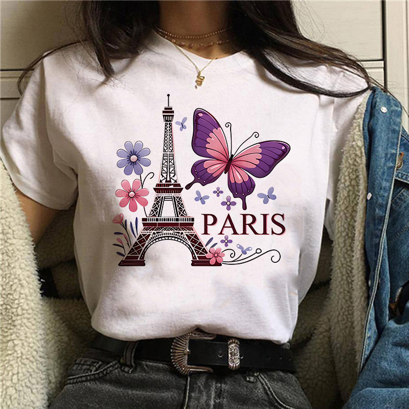 90s Color Flower Butterfly Par - Summer Clothing In Paris ulasan dan harga