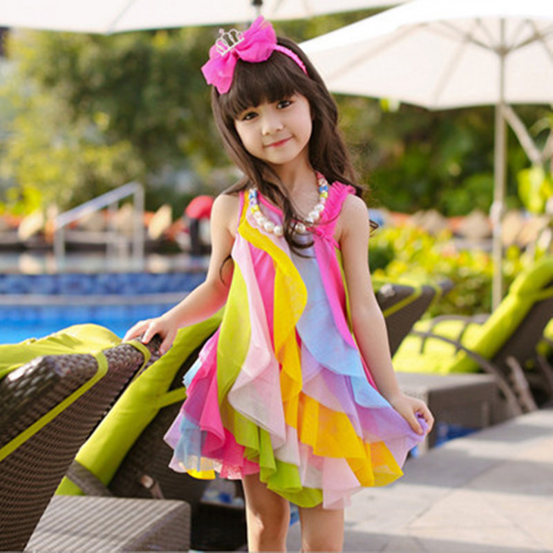 Summer Girls Dress No Necklace - Summer Gauze Clothing ulasan dan harga