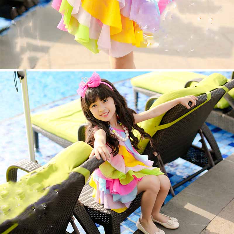 Summer Girls Dress No Necklace - Summer Gauze Clothing ulasan dan harga