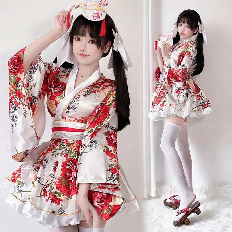 Japanese Modified Kimono Dress - Summer Japanese Clothing ulasan dan harga