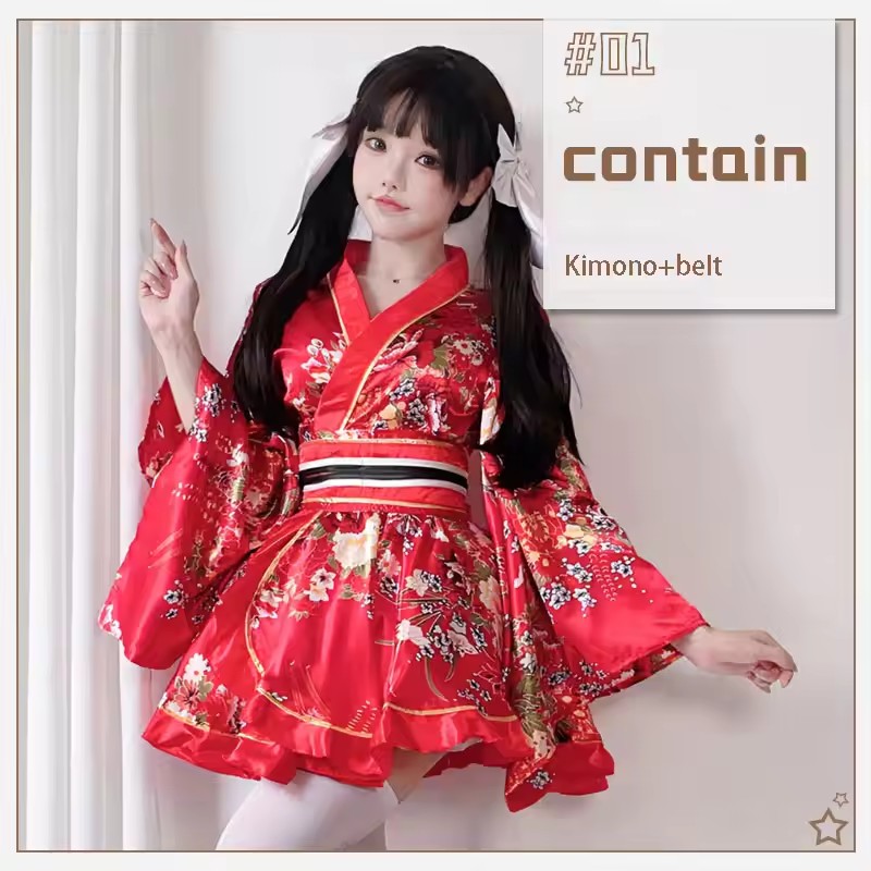 Japanese Modified Kimono Dress - Summer Japanese Clothing ulasan dan harga