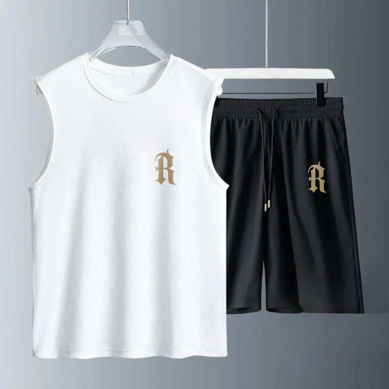 Men's Tank Top Sets 2026 Summe - Summer Knit Clothing ulasan dan harga