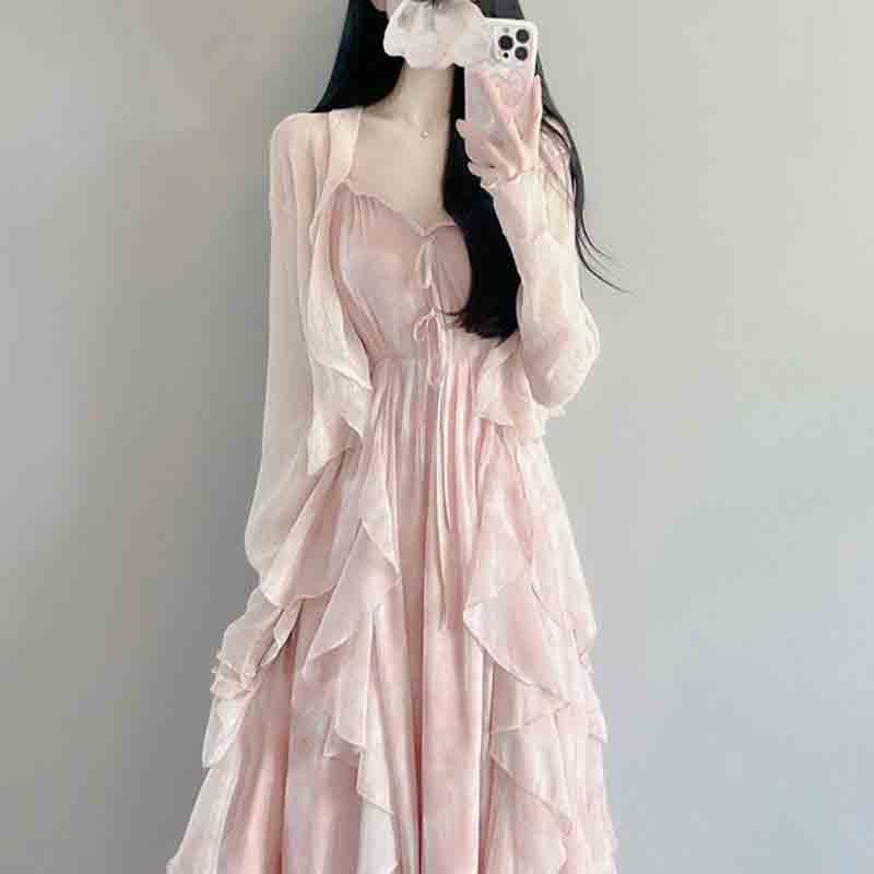 Spring Autumn New Sweet Girls  - Summer Clothing Set For Girls ulasan dan harga