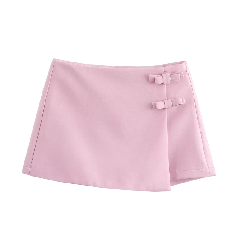 MUJER Pink White Mini Skirt Wo - Summer Zara ulasan dan harga