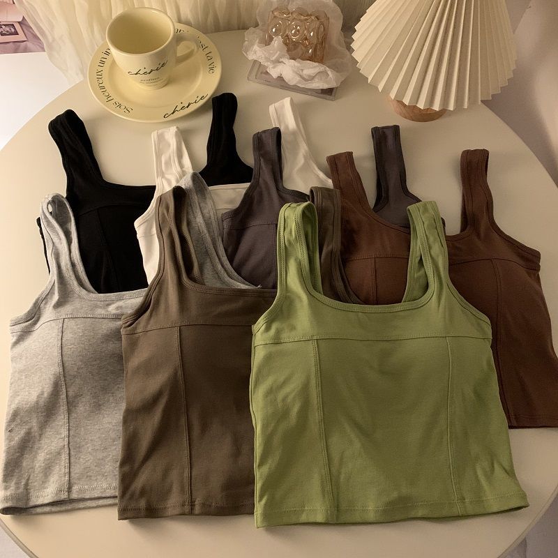 Women's Tank Top With Built In - Summer Zara ulasan dan harga
