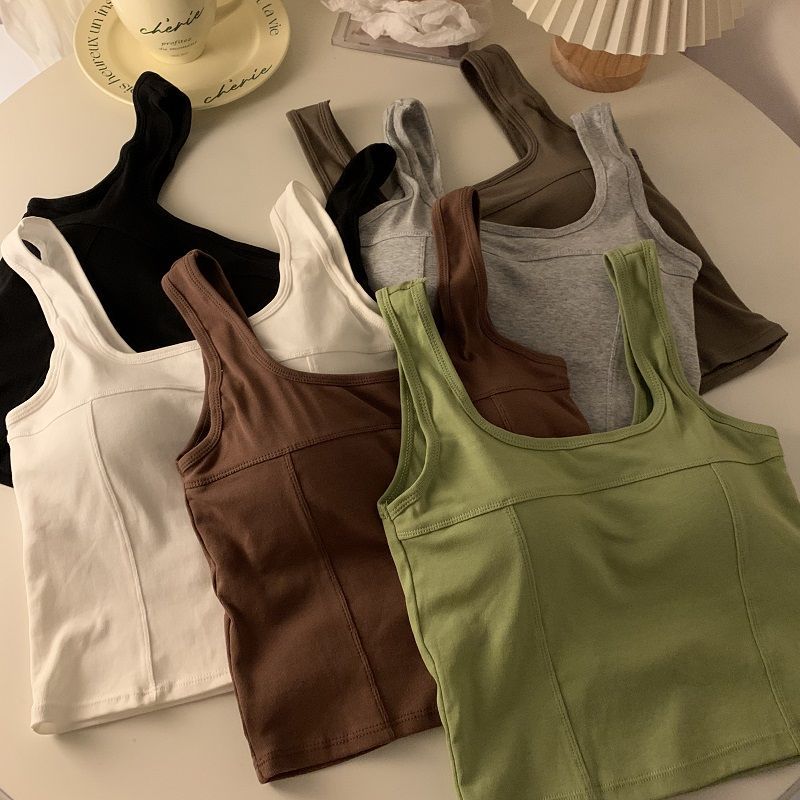 Women's Tank Top With Built In - Summer Zara ulasan dan harga