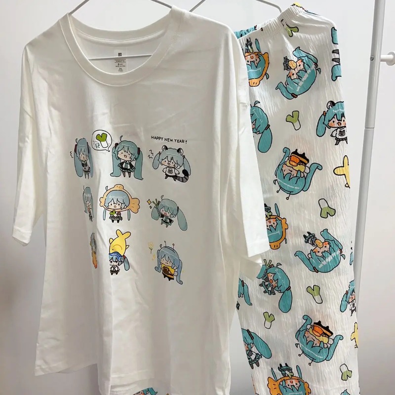 New Hatsune Miku pajamas summe - Japan Summer Festival Clothing ulasan dan harga