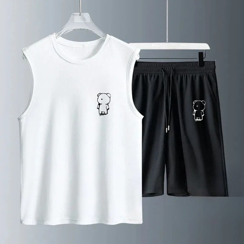 Men's Tank Top Sets 2026 Summe - Summer Knit Clothing ulasan dan harga