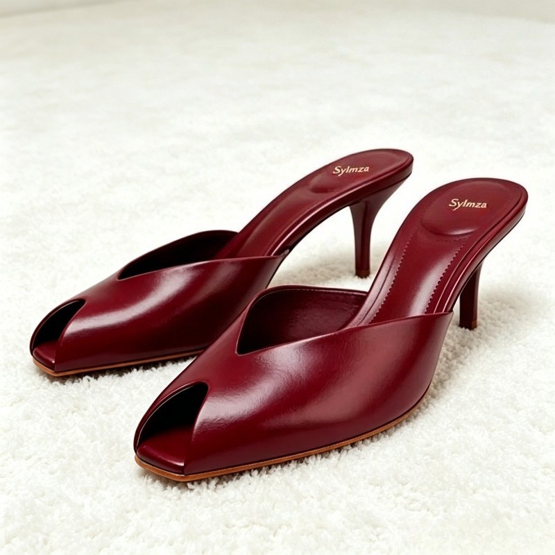 Sexy Peep Toe Design Brand Hig - Summer Clothing Brands ulasan dan harga