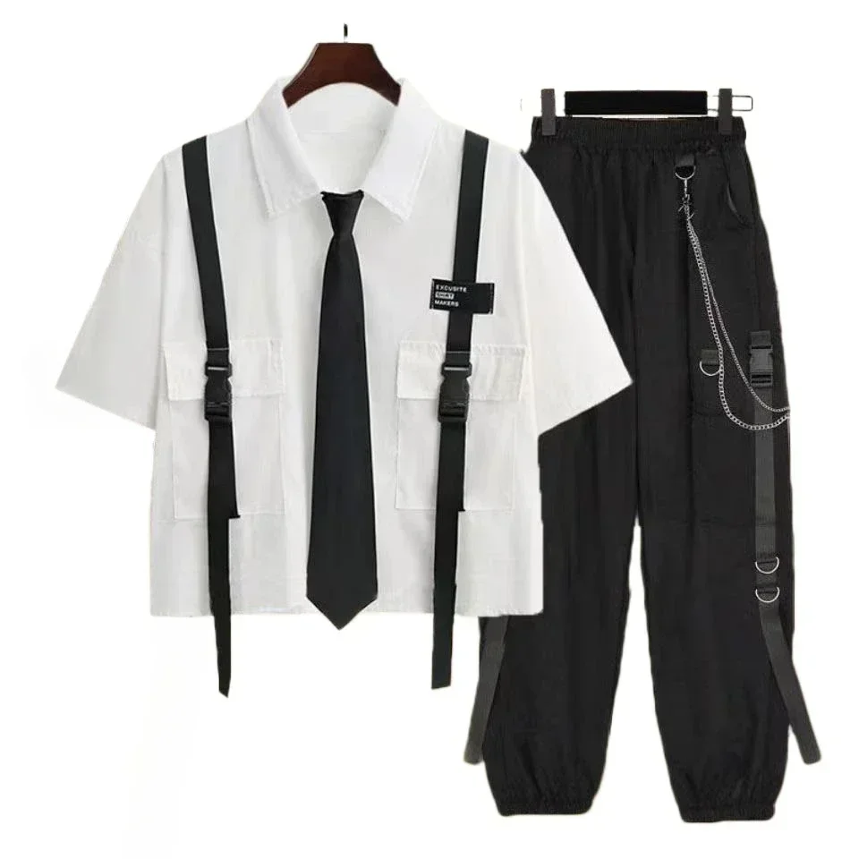 Casual Cargo Pants Suit for Wo - Summer Goth Clothing ulasan dan harga