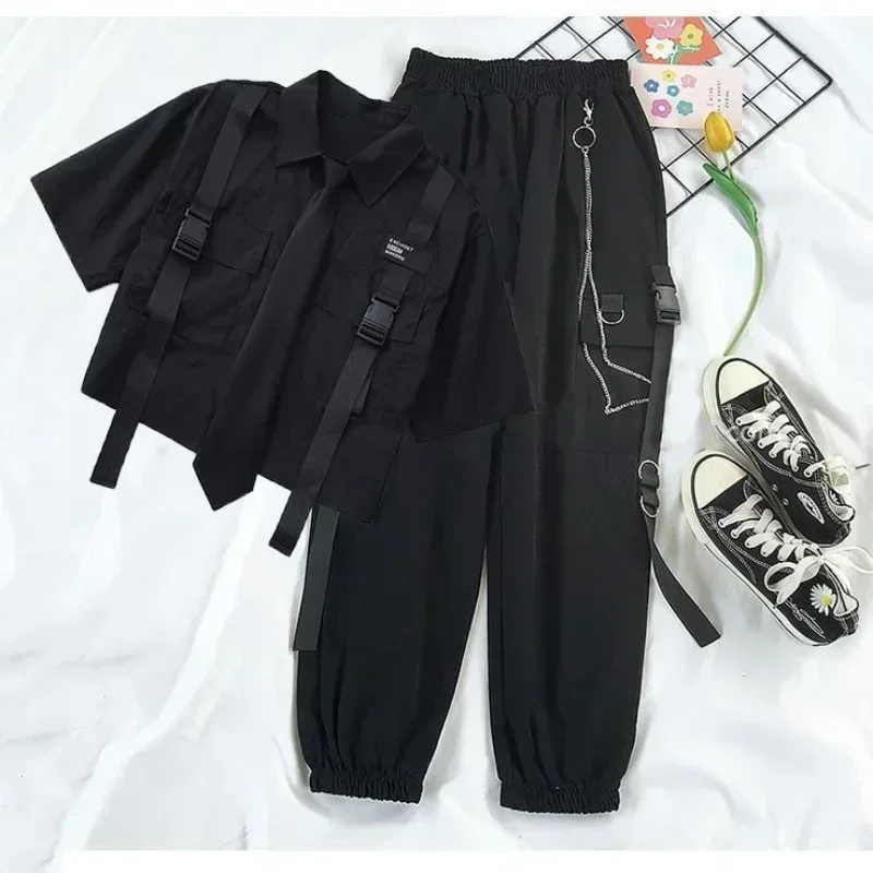 Casual Cargo Pants Suit for Wo - Summer Goth Clothing ulasan dan harga