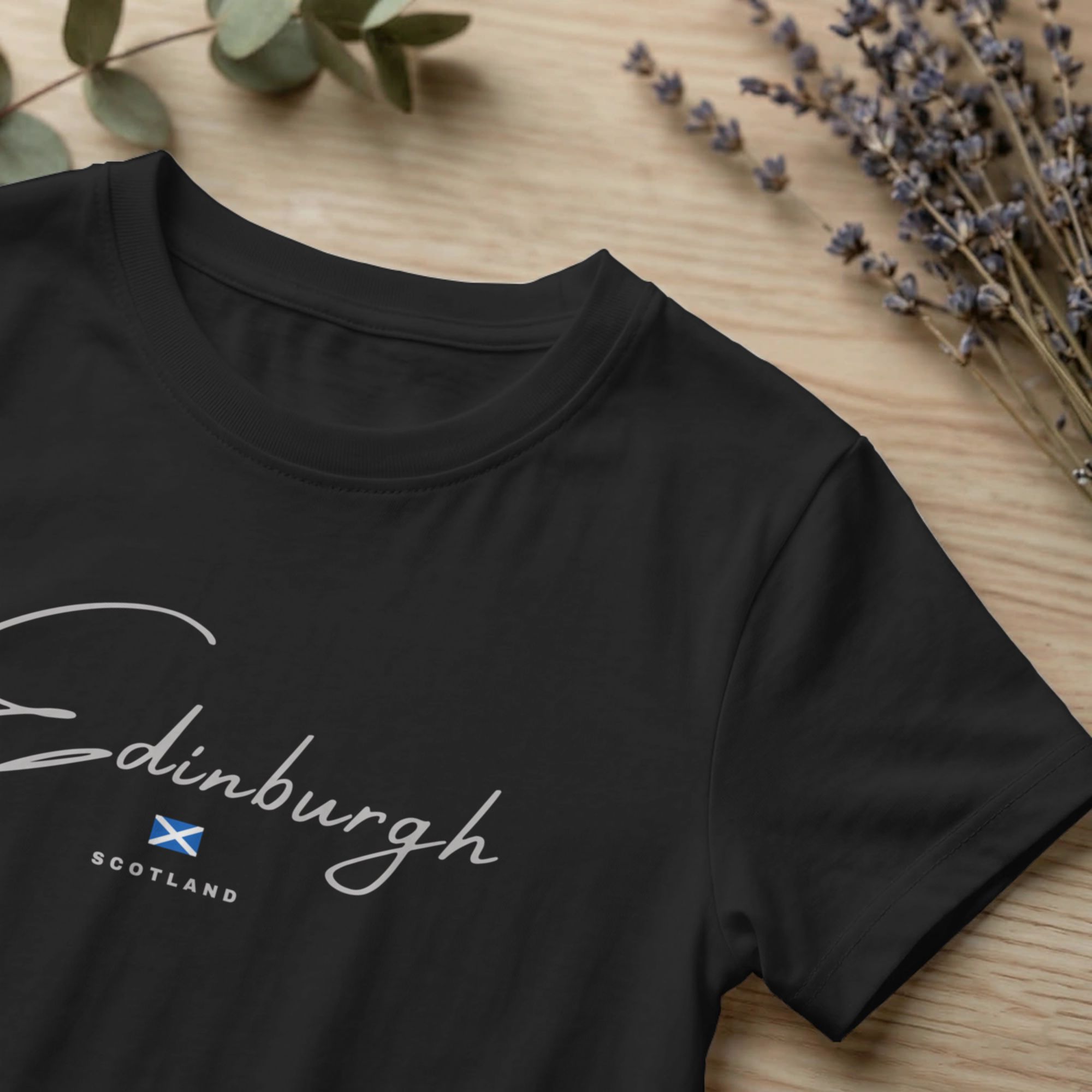 Men T-Shirt Edinburgh Scotland - Summer Clothing Edinburgh ulasan dan harga