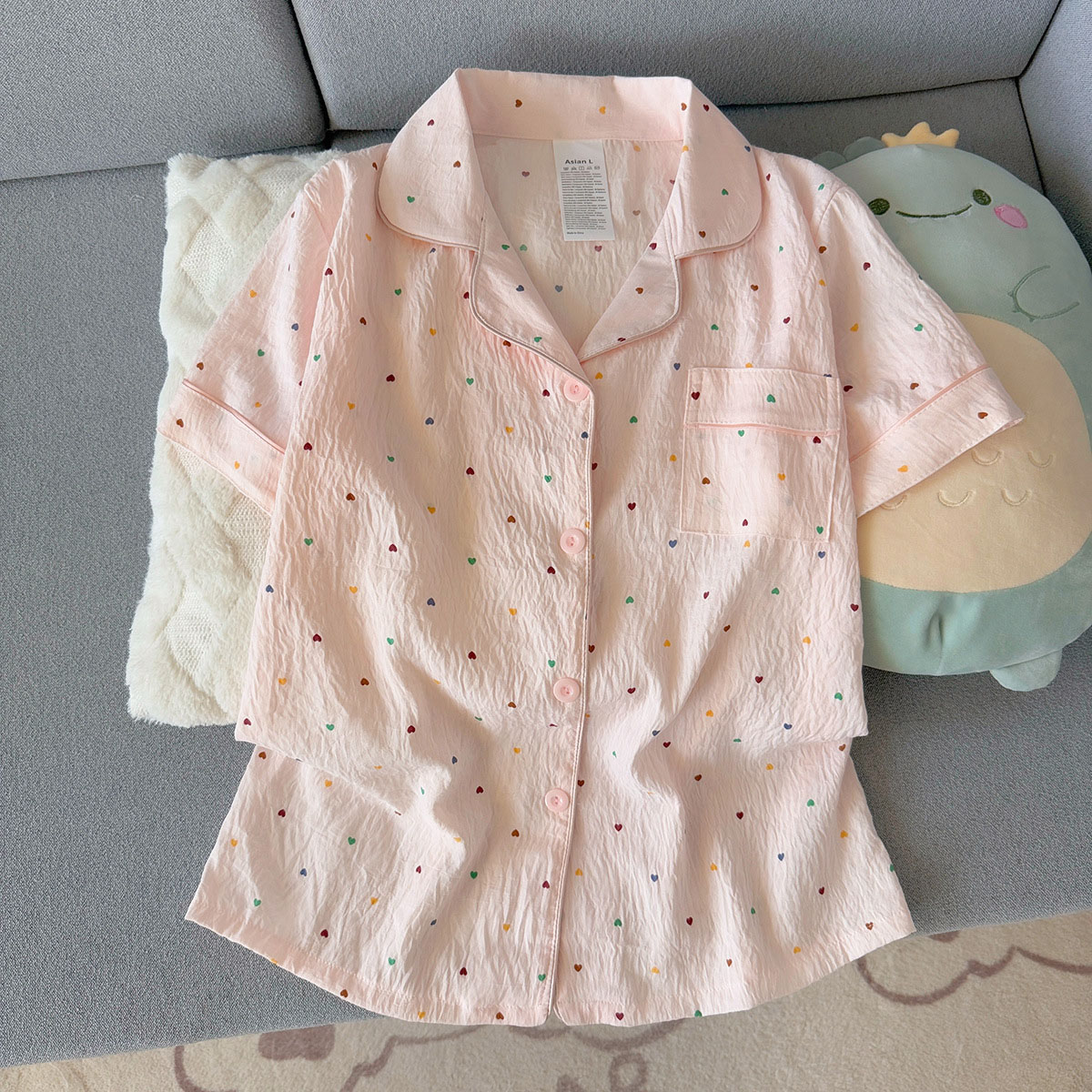 Women'S Printed Polka Dot Cott - Summer Clothing Cheap ulasan dan harga