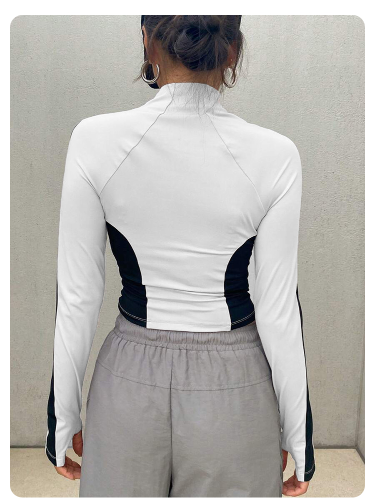 Yoga Clothes Stand Up Collar J - Summer Knit Clothing ulasan dan harga