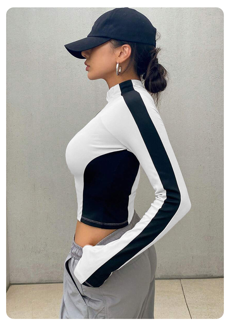 Yoga Clothes Stand Up Collar J - Summer Knit Clothing ulasan dan harga