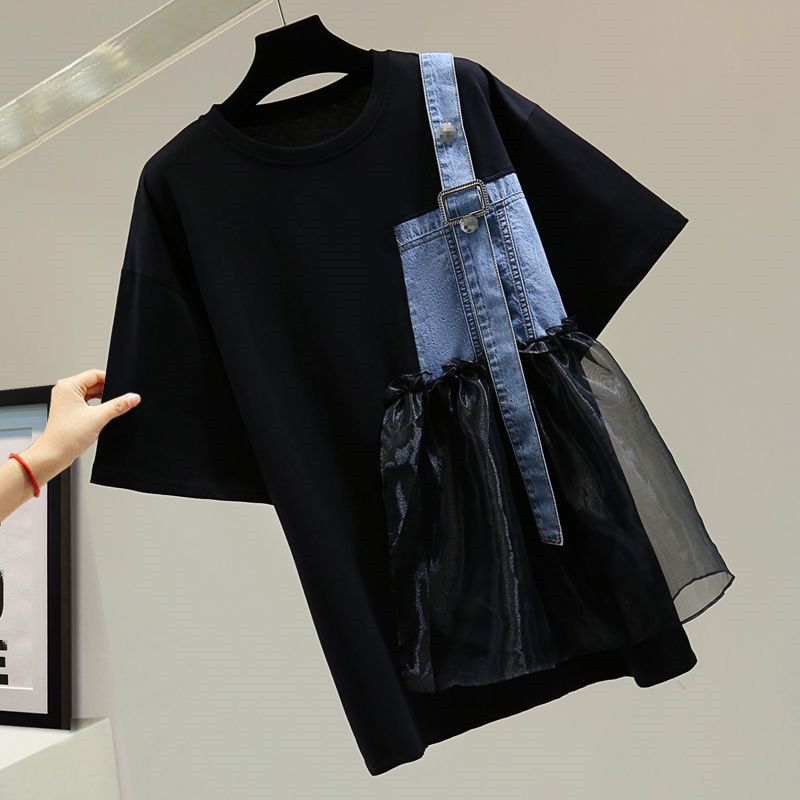Streetwear Stylish Asymmetrica - Summer Gauze Clothing ulasan dan harga