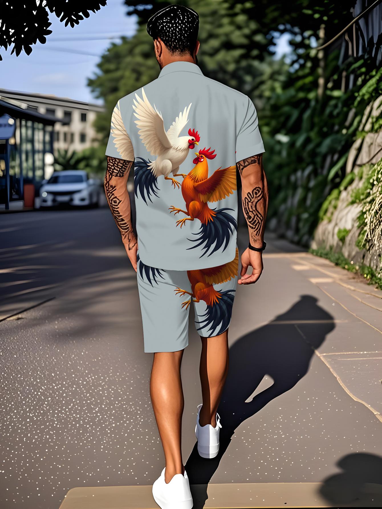 Men's Shirt Sets 2026 Spring/S - Summer Knit Clothing ulasan dan harga