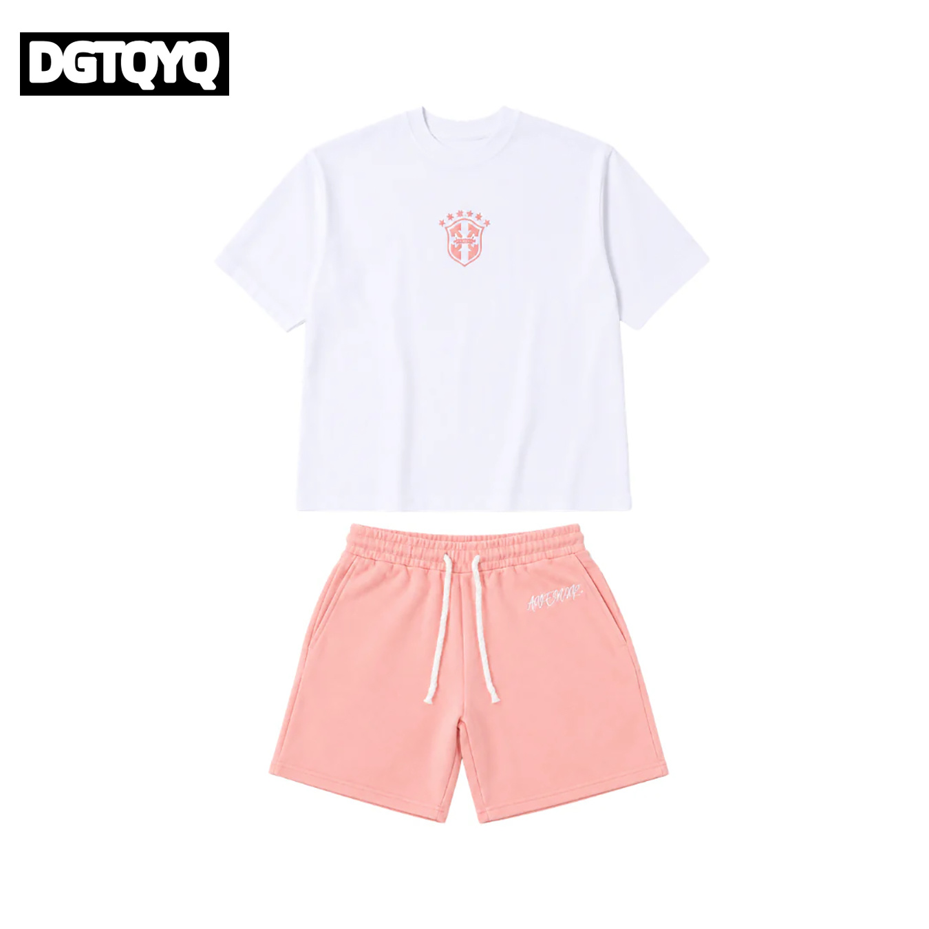Man's Summer New Pink Embroide - Summer Clothing Cheap ulasan dan harga