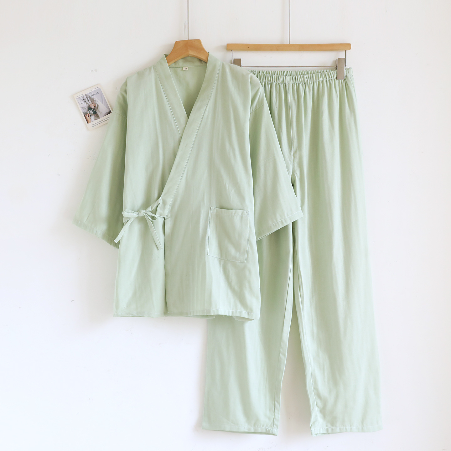 Summer Men's and Women's 100%  - Summer Gauze Clothing ulasan dan harga