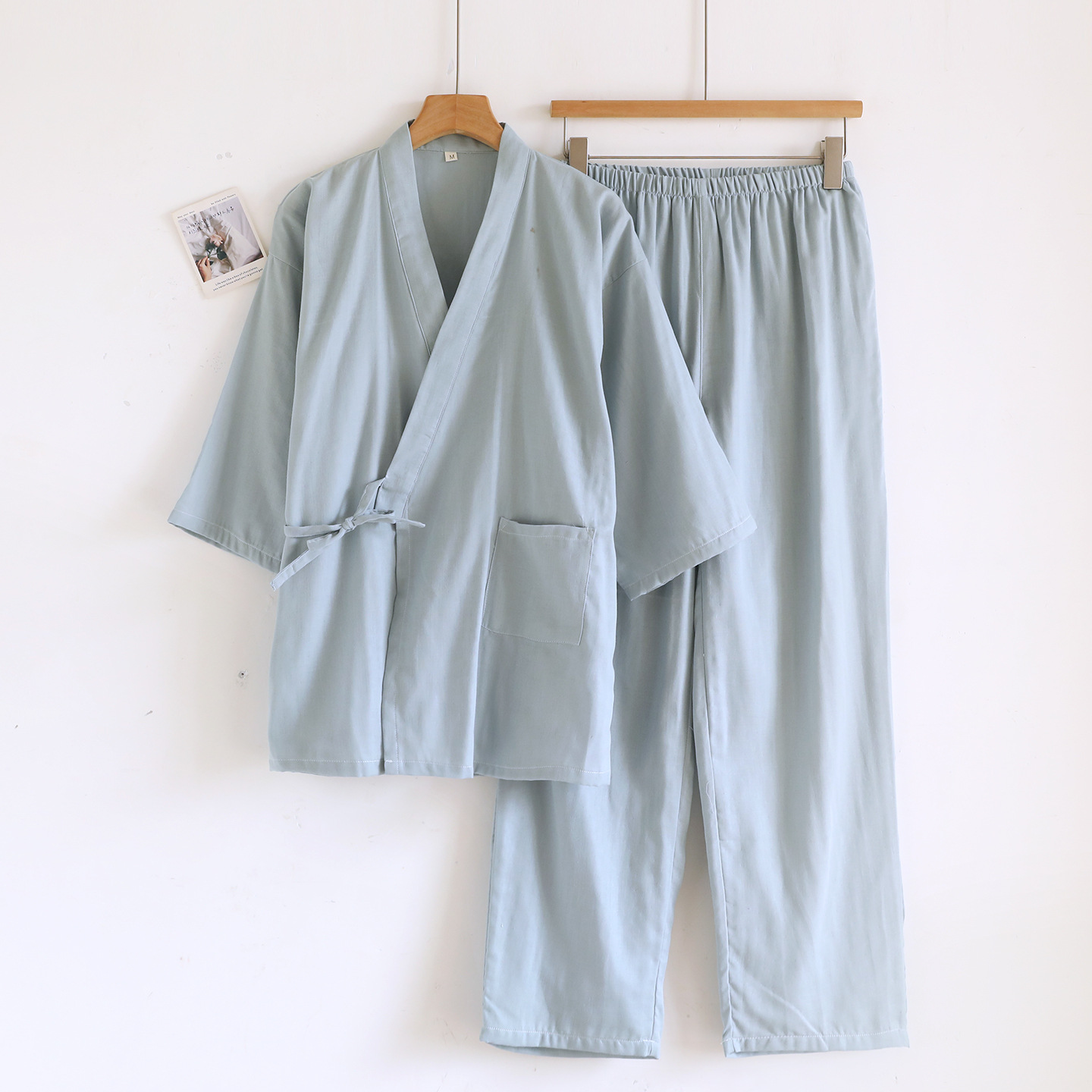 Summer Men's and Women's 100%  - Summer Gauze Clothing ulasan dan harga