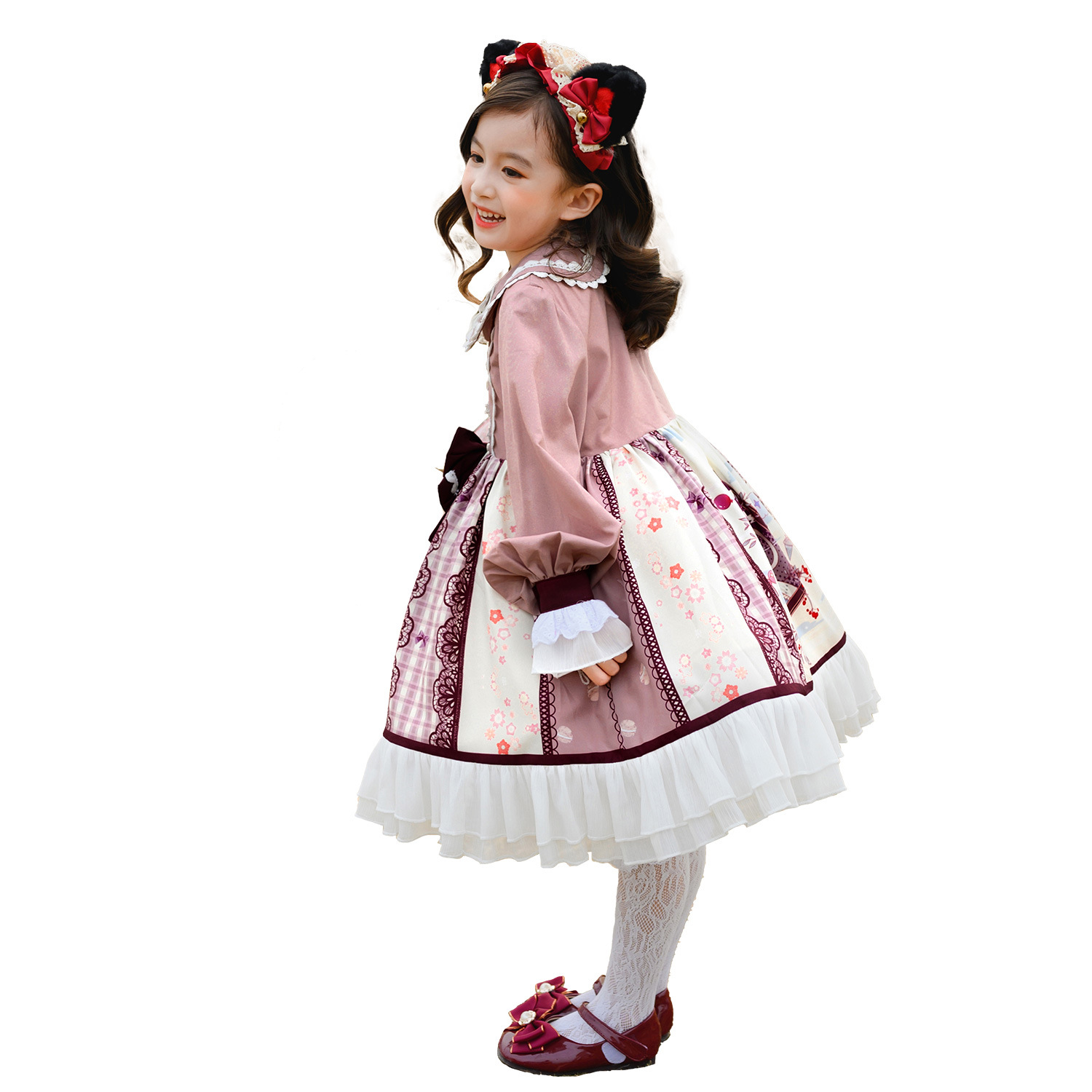 Children's Lolita Clothing Lon - Summer Clothing Set For Girls ulasan dan harga