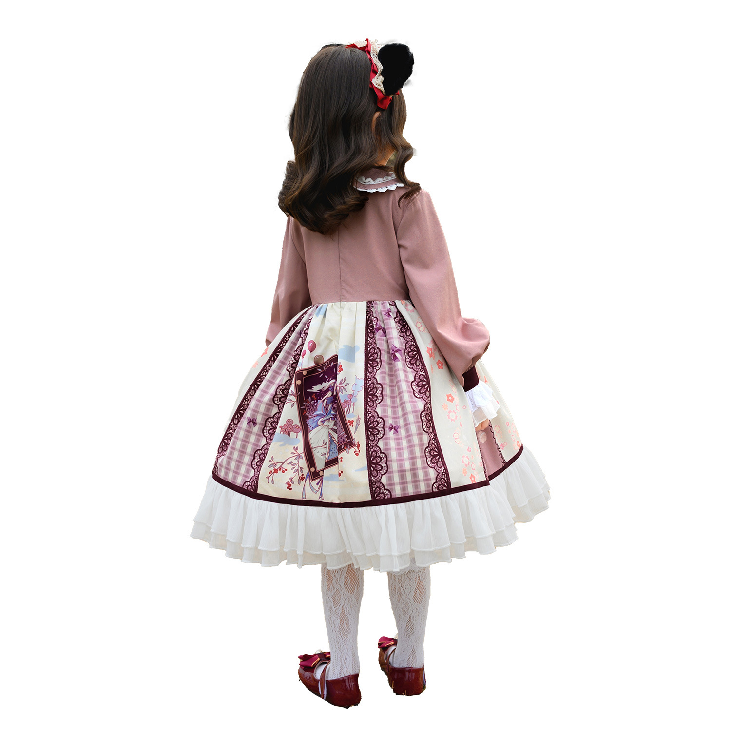 Children's Lolita Clothing Lon - Summer Clothing Set For Girls ulasan dan harga