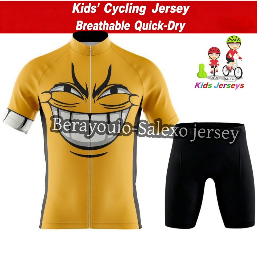 Children's Cartoon Cycling Jer - Summer Clothing Kids Sale ulasan dan harga