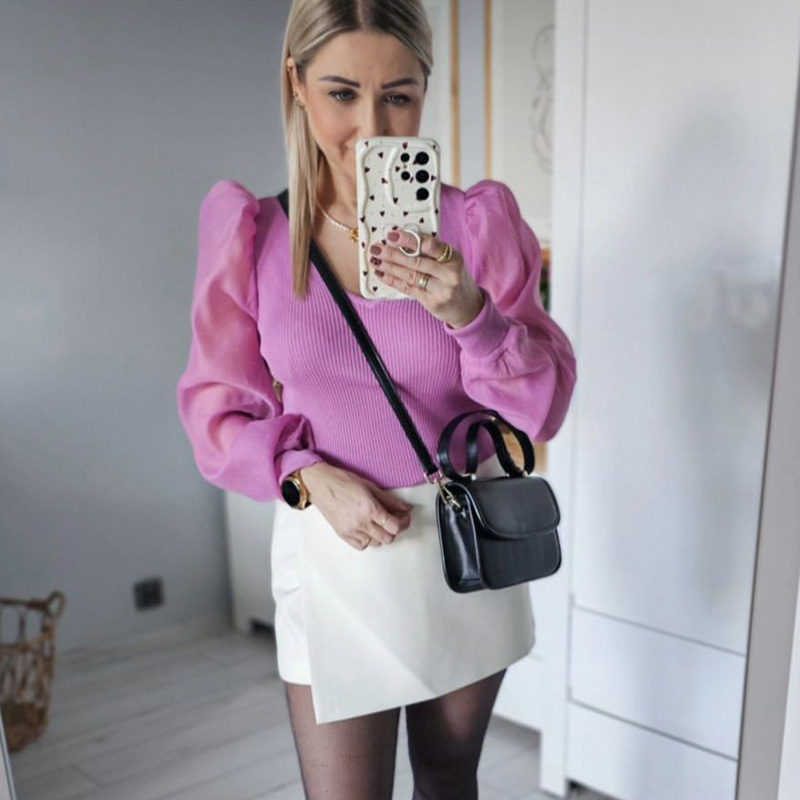 HXAO Black White Skirt Shorts  - Summer Zara ulasan dan harga