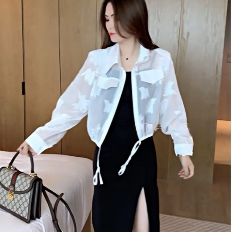 Summer Blouse Women's Clothing - Summer Gauze Clothing ulasan dan harga