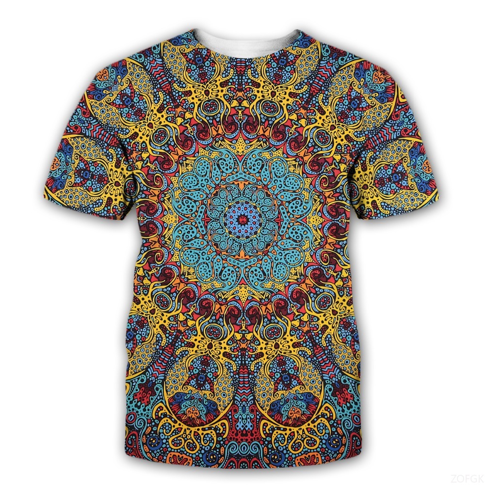 New Mysterious Symbols Trippy  - Summer Clothing Cheap ulasan dan harga