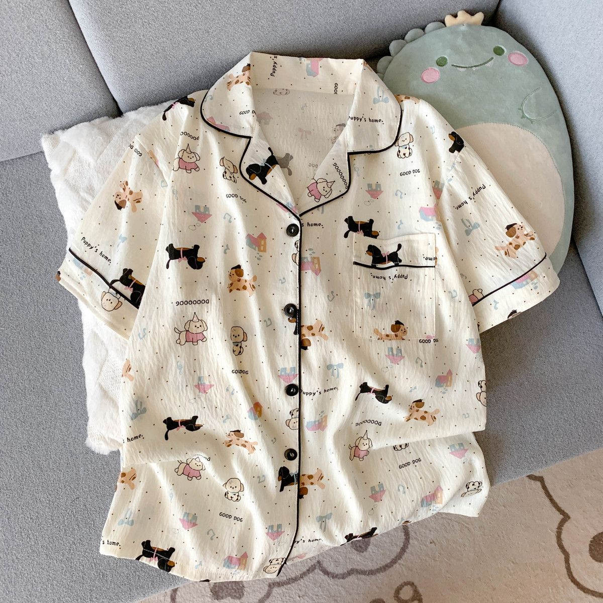 Summer Thin Pajamas for Women  - Summer Clothing Cheap ulasan dan harga