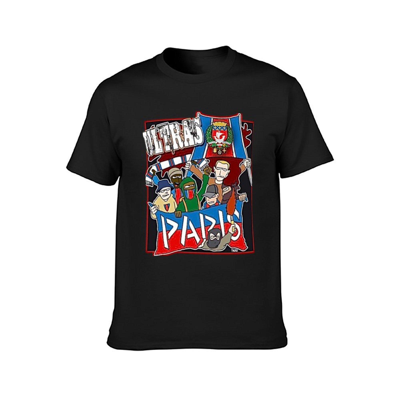 Ultras Paris T-Shirt Aesthetic - Summer Clothing In Paris ulasan dan harga