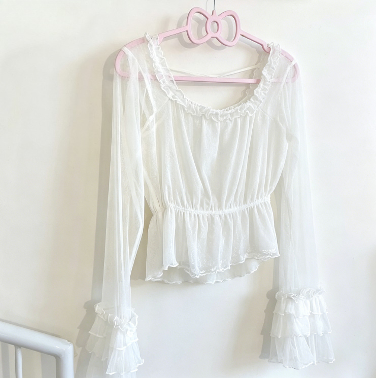 Japanese Sweet Lolita Blouses  - Summer Japanese Clothing ulasan dan harga