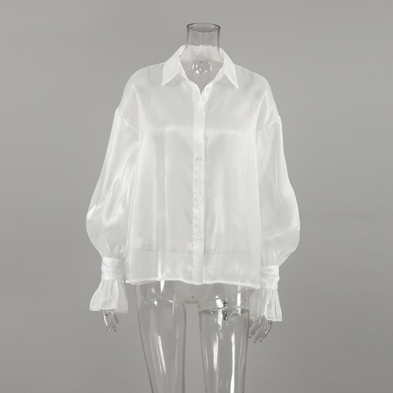 2025 Spring See Through Mesh S - Summer Gauze Clothing ulasan dan harga