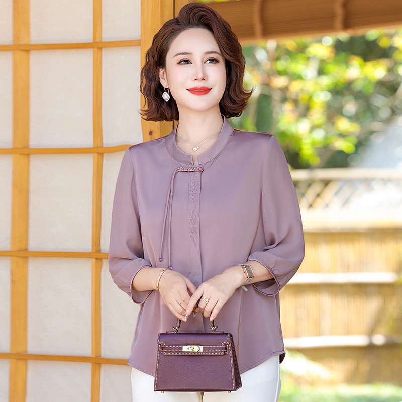 Summer Solid Color Shirt Plus  - Summer Clothing Modest ulasan dan harga