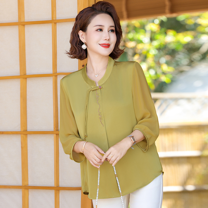 Summer Solid Color Shirt Plus  - Summer Clothing Modest ulasan dan harga